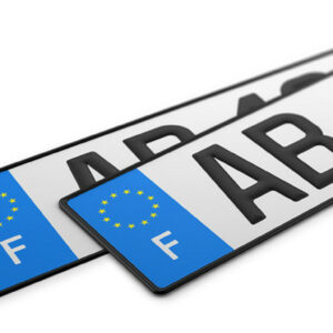 Plaque d'immatriculation