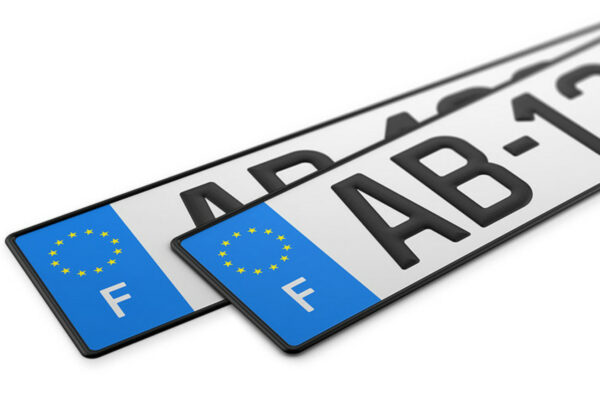 Plaque d'immatriculation